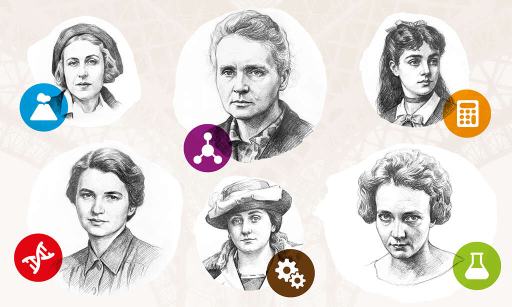 72 femmes de sciences sur la Tour Eiffel